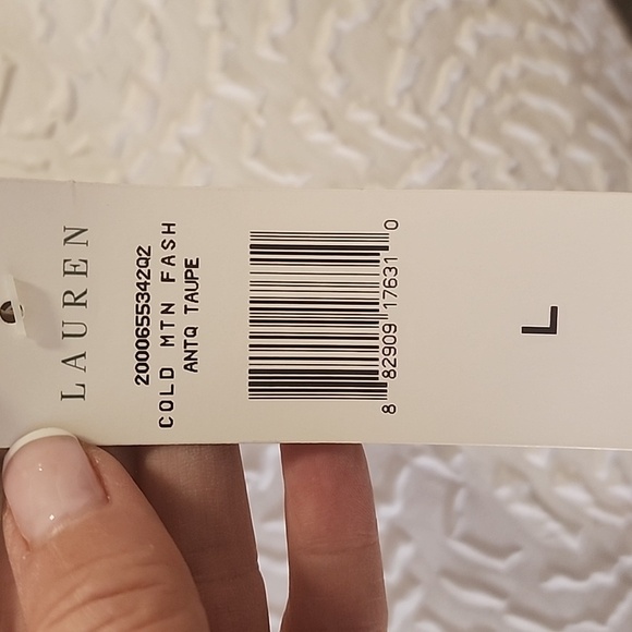 Ralph Lauren Gold Puffer Jacket Hooded size Large - Picture 5 of 7